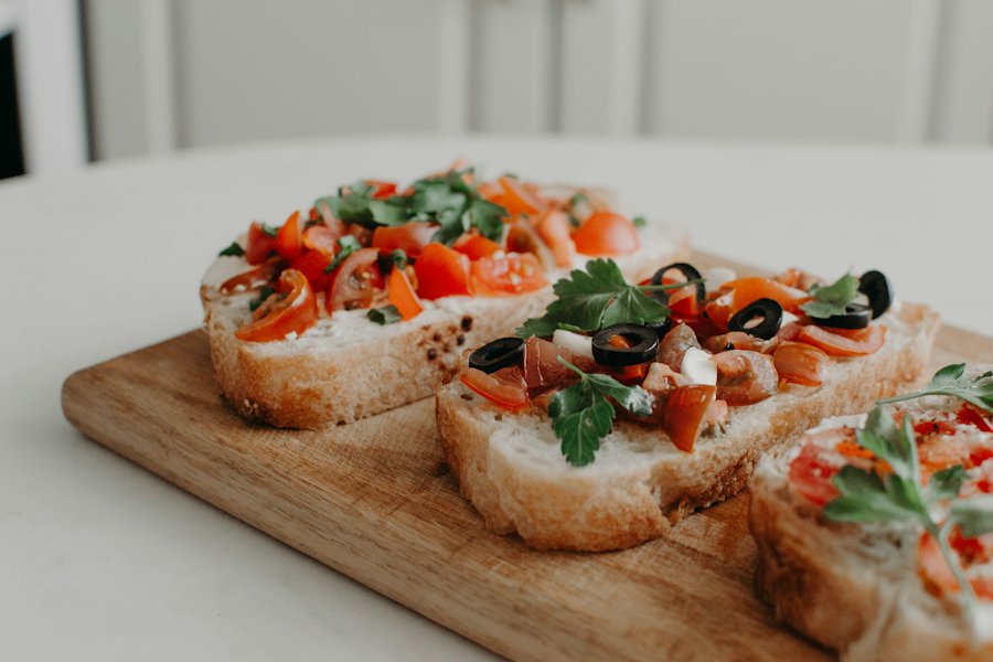 Bruschetta di Pollo (5 pcs)